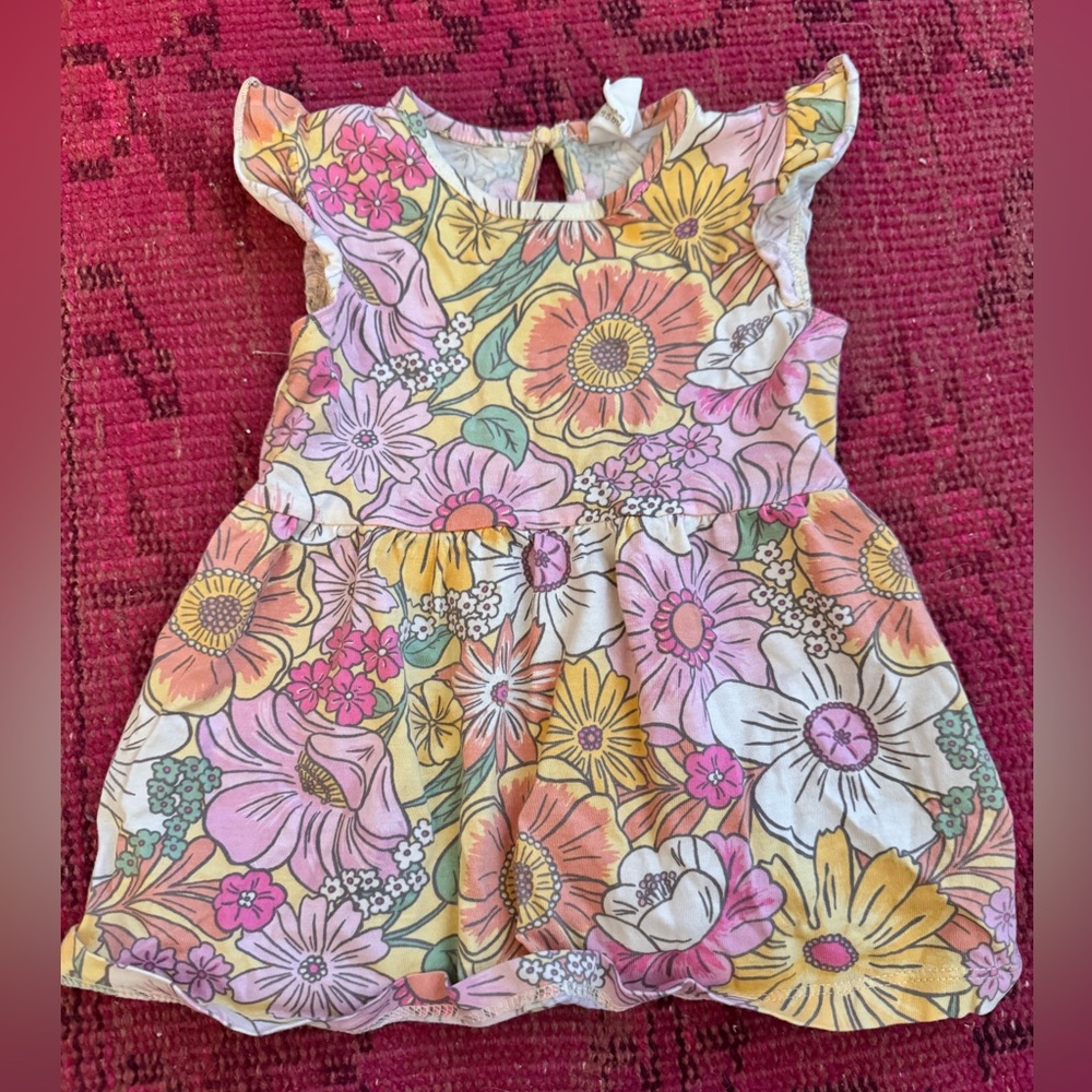 H&M Multicolor Floral Baby Dress